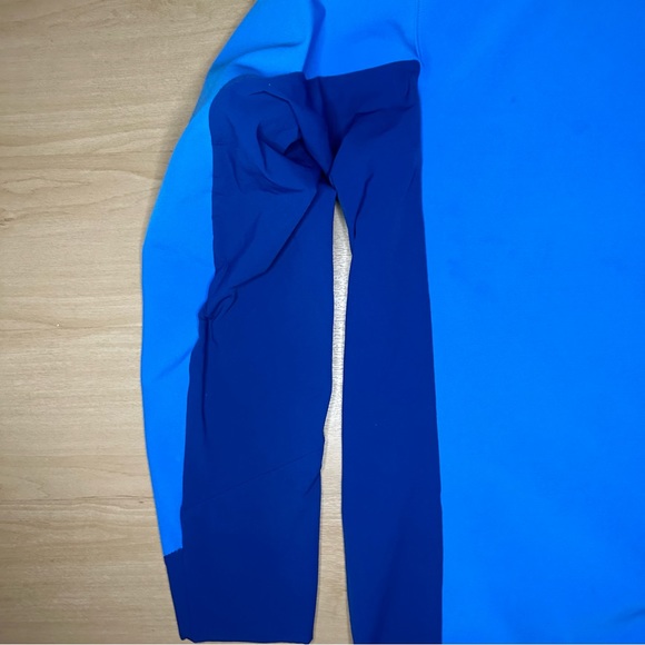 Patagonia Jacket Mens XL Blue Adze Polartec Softshell Windblock Bright B2 - Picture 14 of 16